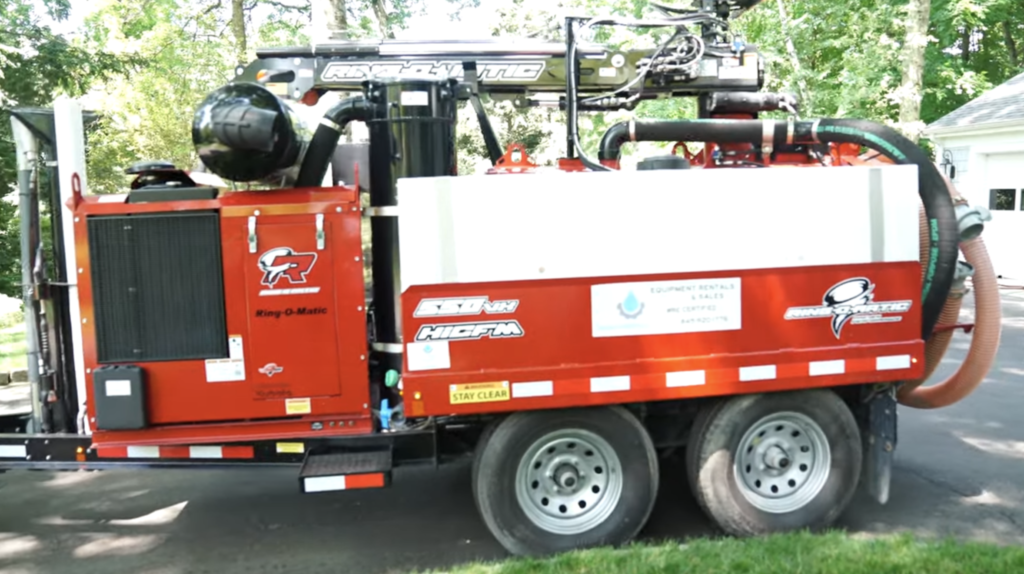 Catch Basin Cleaning Vacuum Trailer